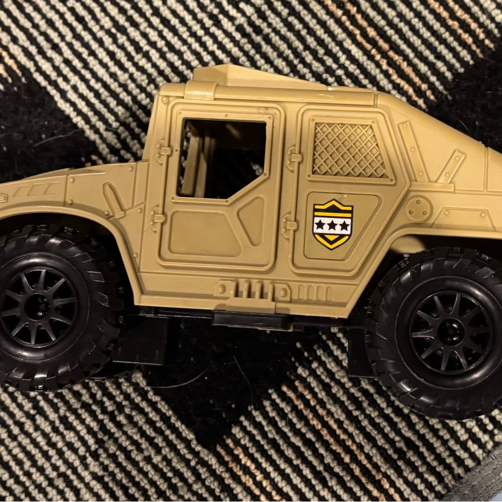 Special Forces Tan Tank & Helicopter Military Vehicle Toy Lights and Sounds Work - Picture 3 of 9